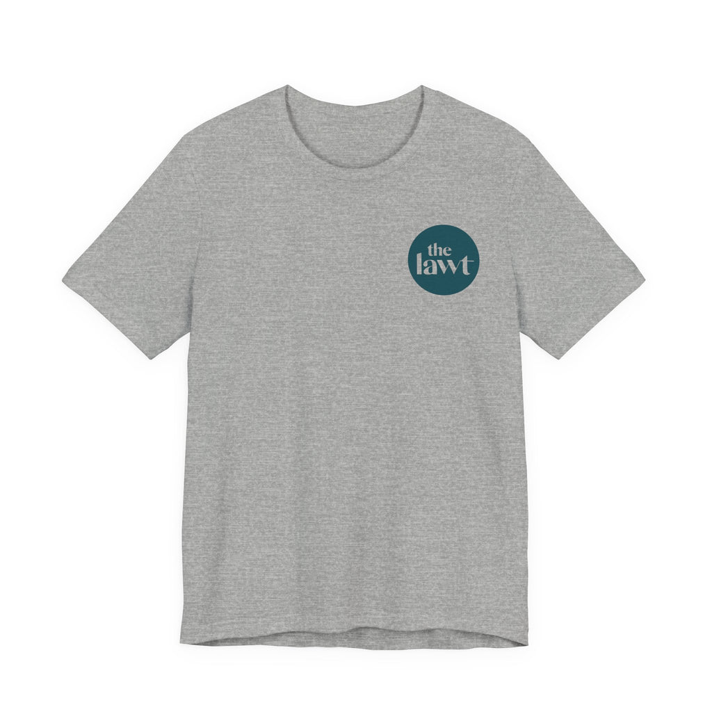 The Lawt Logo Tee — Men's Minimalist Small Chest Graphic T-Shirt