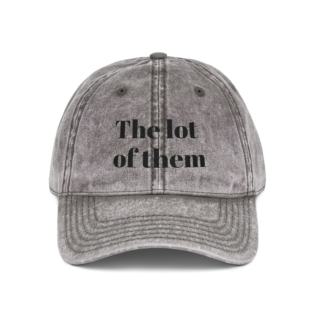 The Lot of Them - Embroidered Vintage Cap
