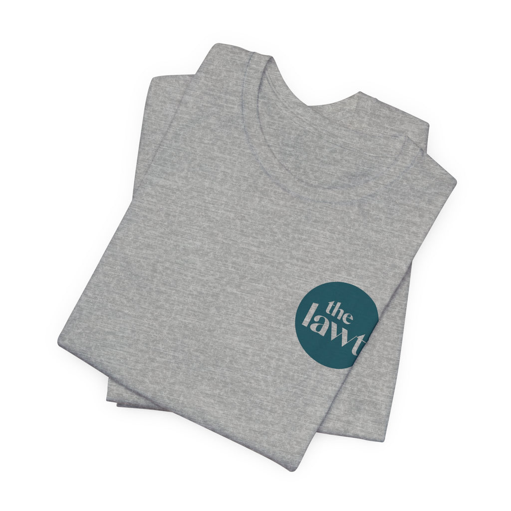 The Lawt Logo Tee — Men's Minimalist Small Chest Graphic T-Shirt