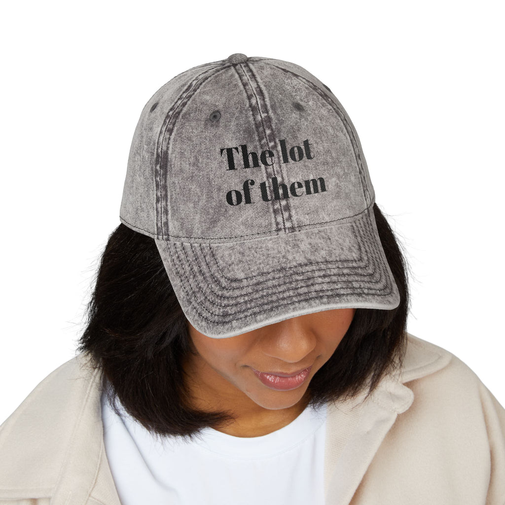 The Lot of Them - Embroidered Vintage Cap