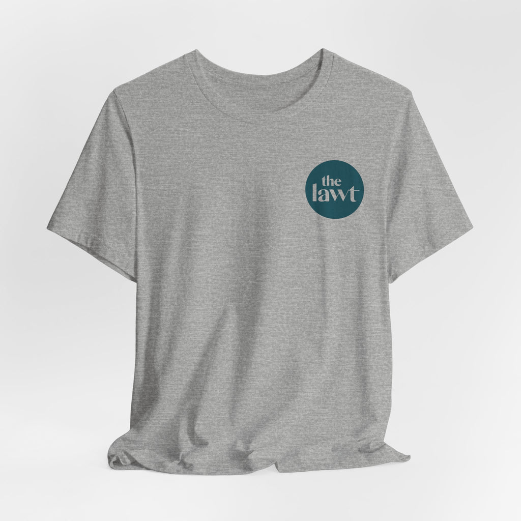 The Lawt Logo Tee — Men's Minimalist Small Chest Graphic T-Shirt