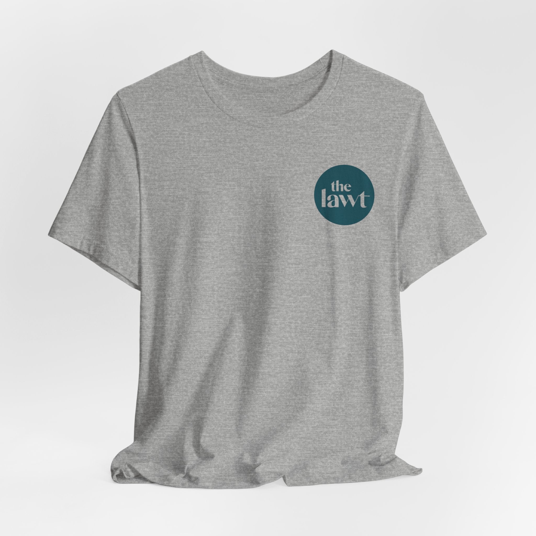 The Lawt Logo Tee — Men's Minimalist Small Chest Graphic T-Shirt