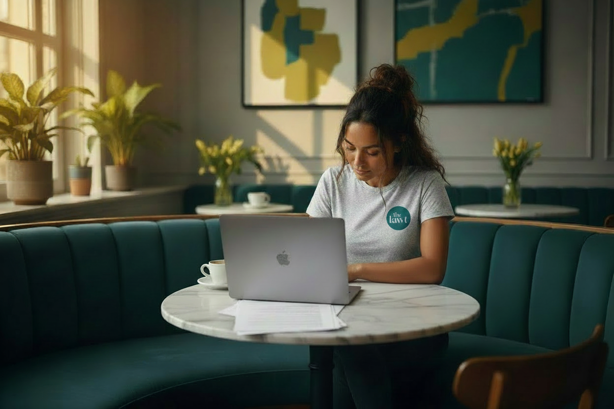 Diner Study - Exact Lawt Logo Tee